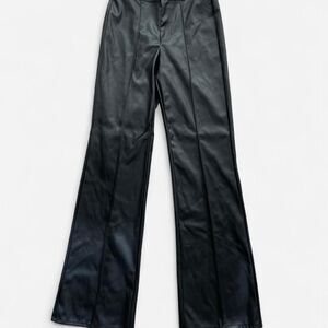 Wild Fable faux leather wide leg pants